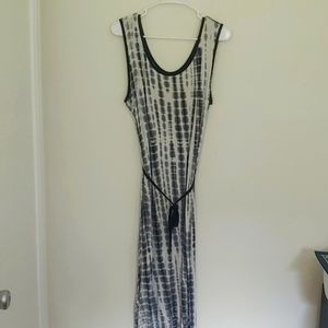 Belted Tie-dye Sundress
